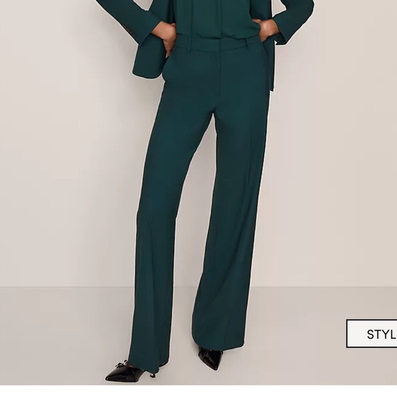 Ann Taylor High Rise Wide Leg Pants || NWT || Size 14 - Picture 3 of 9